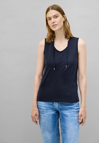 CECIL Top in Blue: front