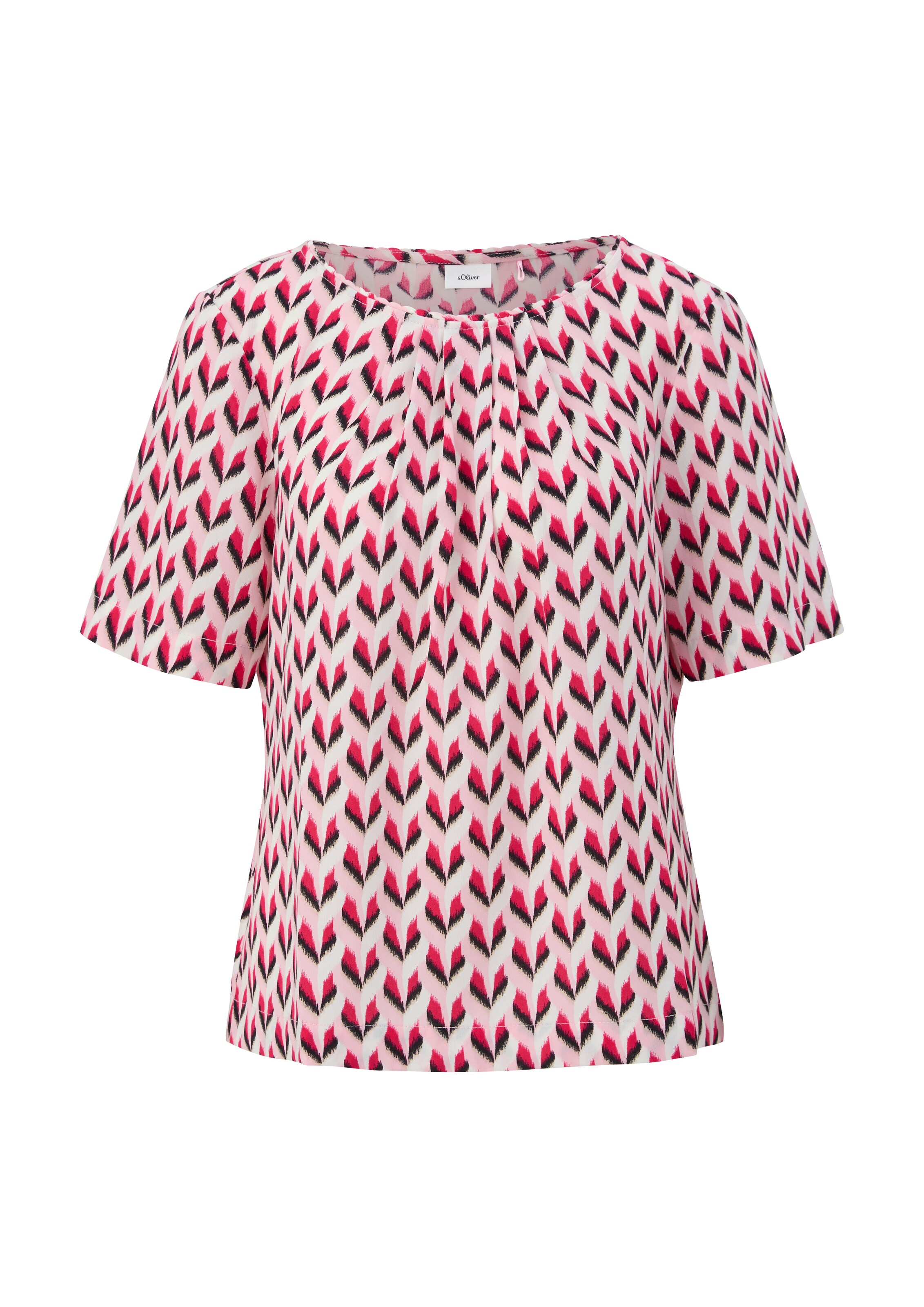 s.Oliver BLACK LABEL Blúzka - Ružová: predná strana