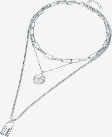 Lulu & Jane Kette in Silber: Vorderseite