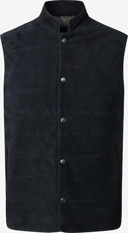 Hackett London Bodywarmer 'REGENT' in Blauw: voorkant