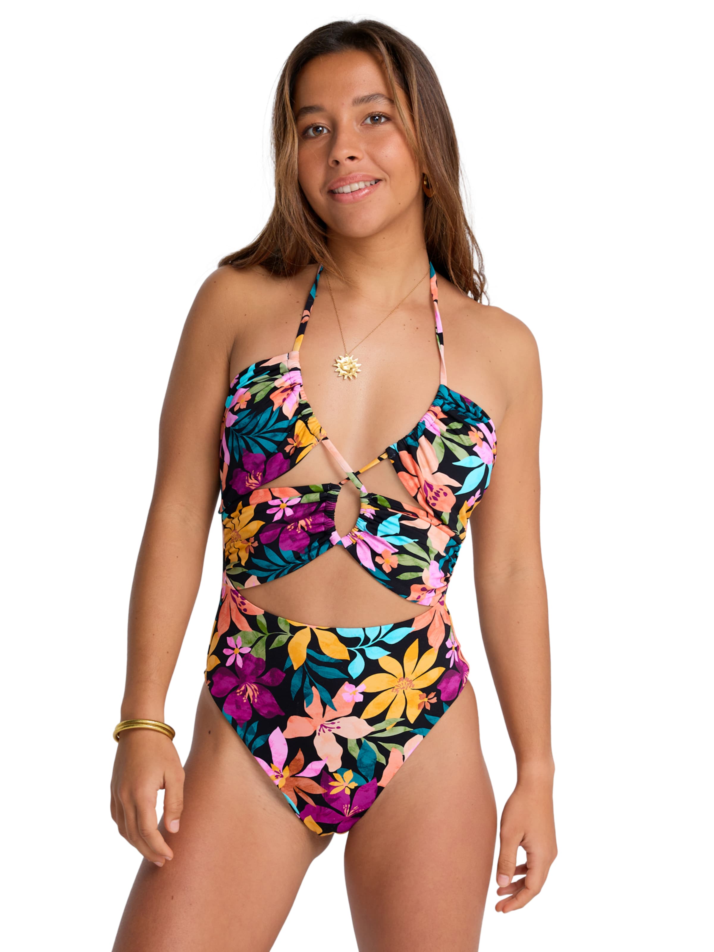 BILLABONG Badeanzug 'Sol Searcher' in Schwarz: Vorderseite