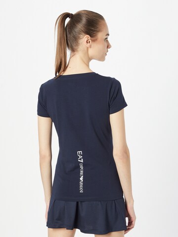 EA7 Emporio Armani - Camiseta en azul