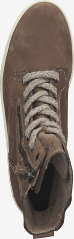 Paul Green Lace-Up Ankle Boots in Brown