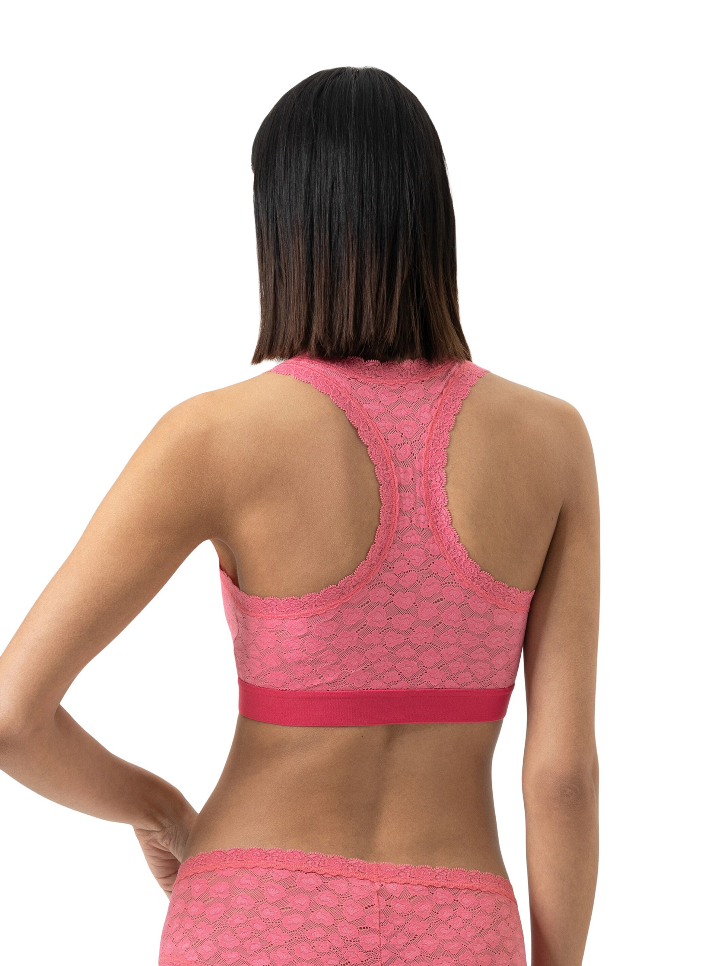 Mey Bustier BH 'Savage Lace' in Roze