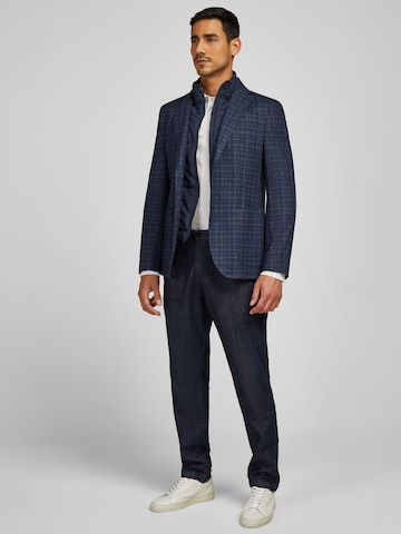 Coupe regular Veste de costume HECHTER PARIS en bleu