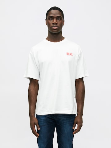 DIESEL - Camiseta 'T-BOXT-BISK' en blanco