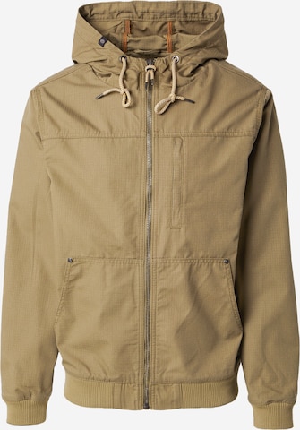 INDICODE JEANS Between-Season Jacket 'Kiel' in Green: front