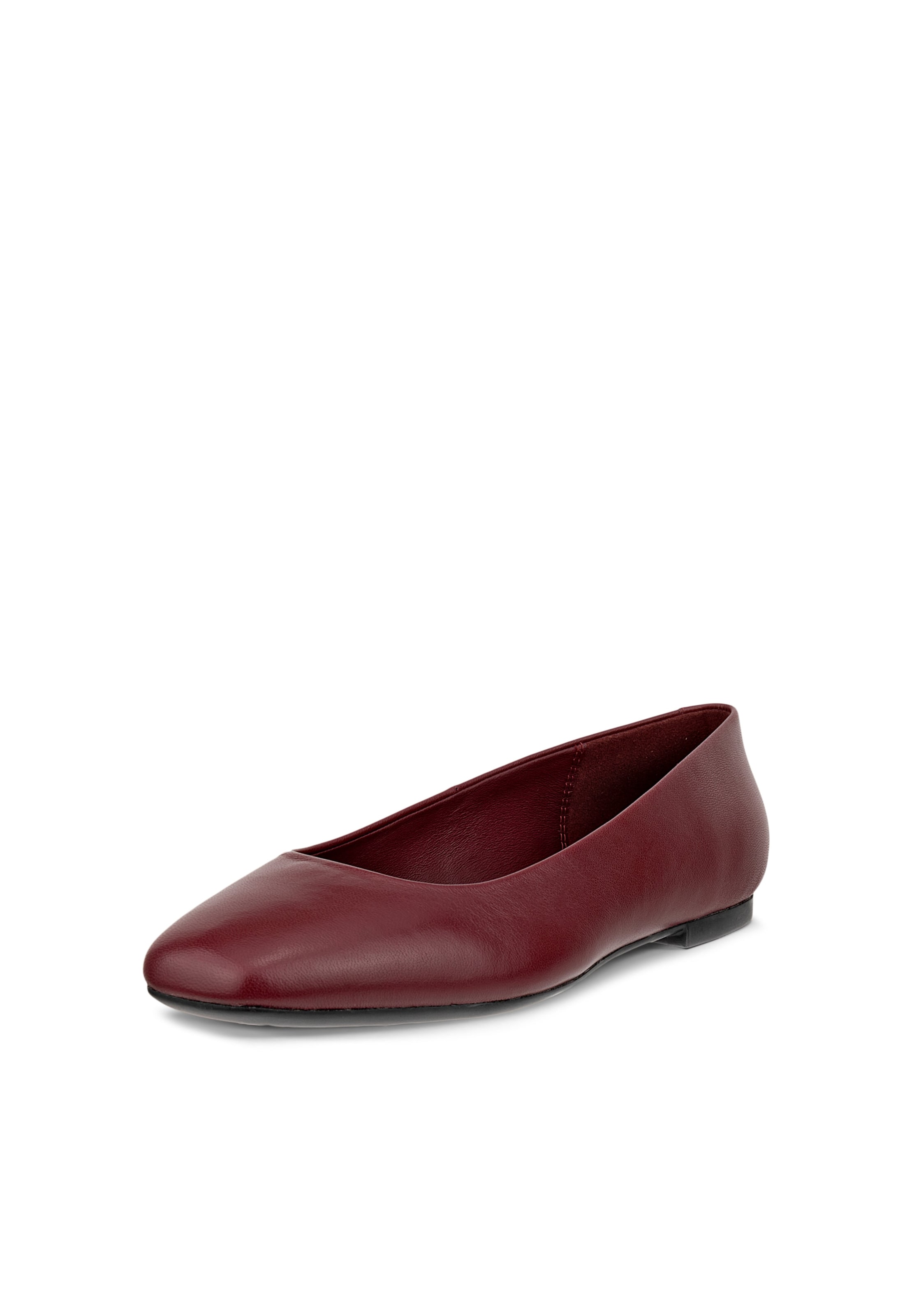 ECCO Ballerina 'MARGOT' in Rot: Vorderseite