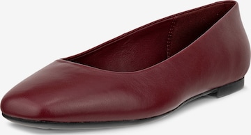 Ballerines 'MARGOT' ECCO en rouge : devant