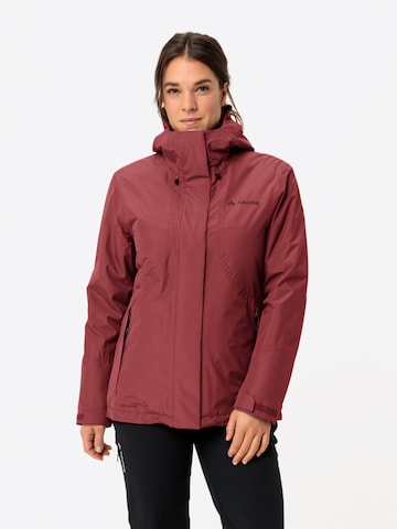 VAUDE Outdoor jacket 'Rosemoor' in Red: front