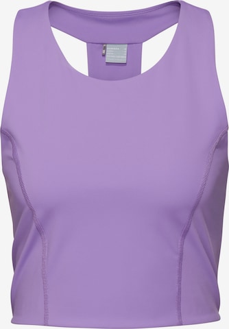 MAMMUT Sporttop 'Massone' in Lila: Vorderseite