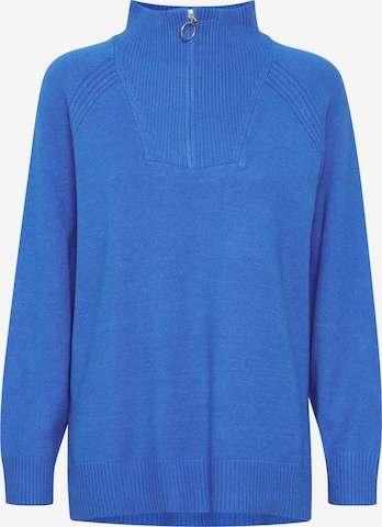 b.young Sweater in Blue: front