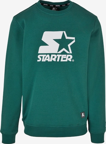 Starter Black Label Sweatshirt i grön: framsida