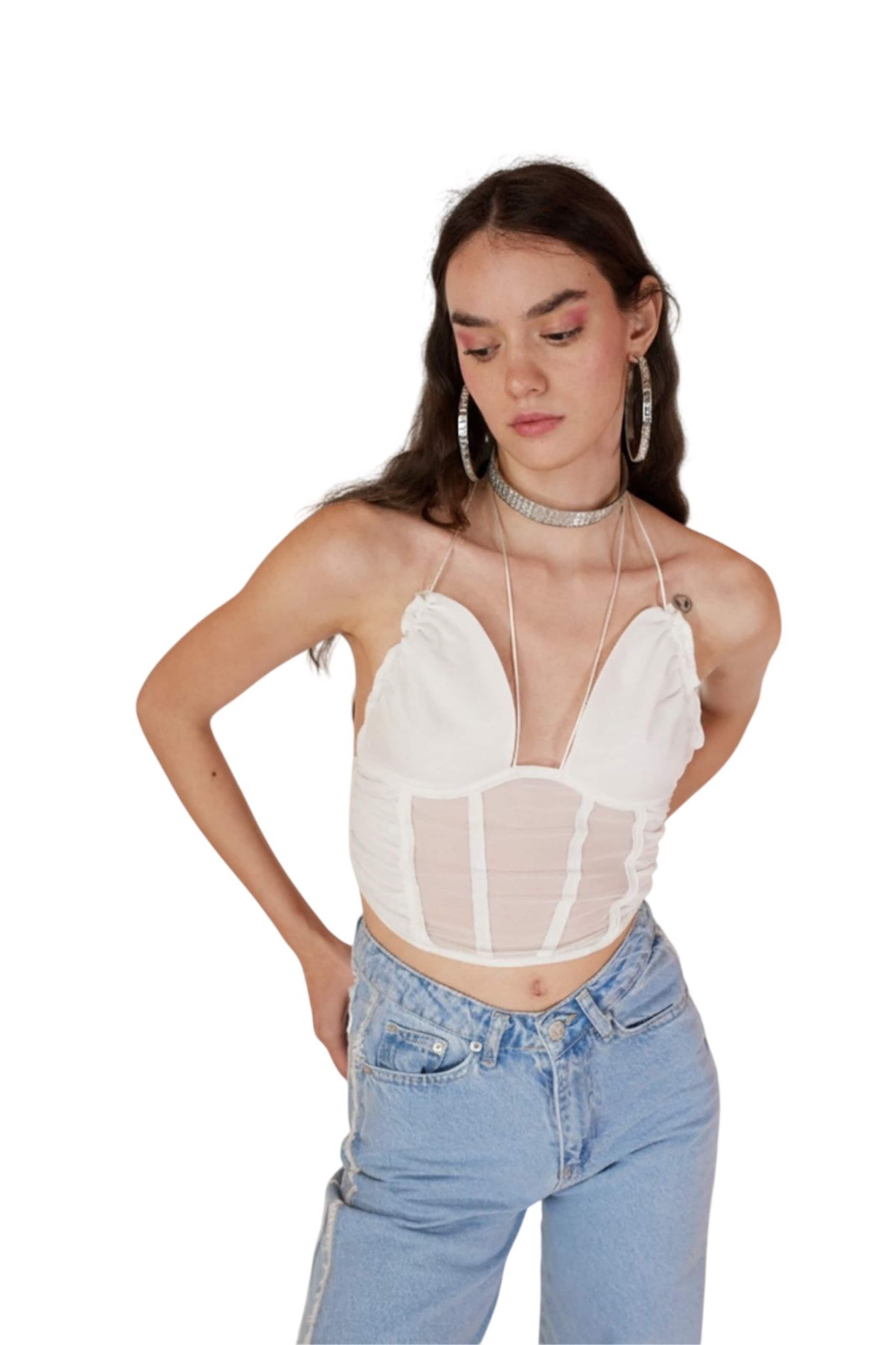 HOLLY LOLLY Top in Weiß