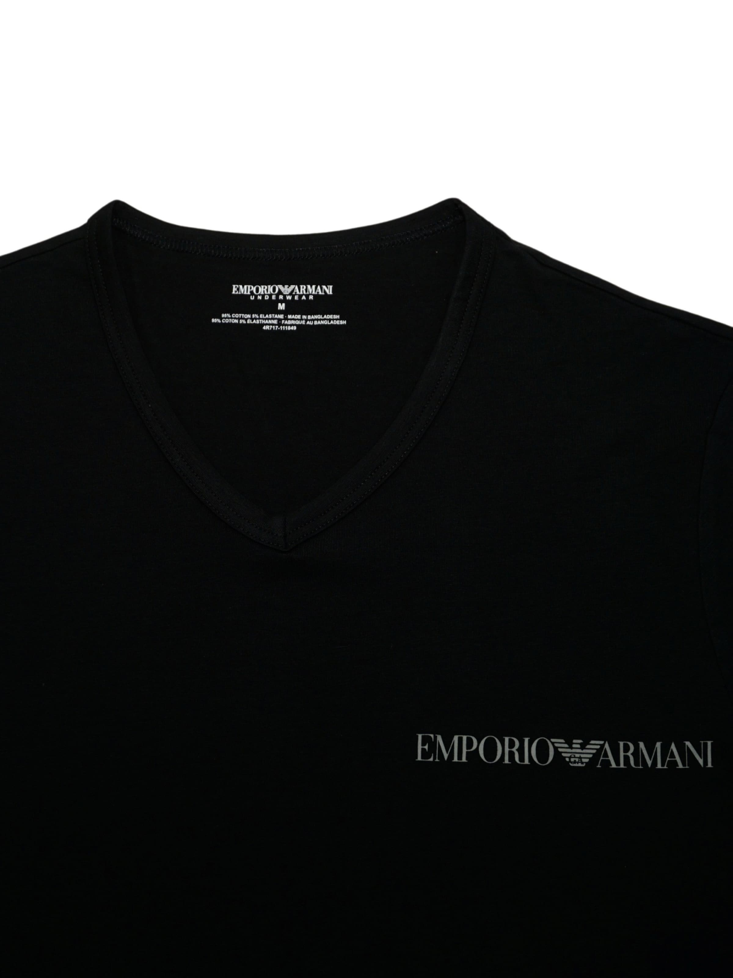 Maglietta di Emporio Armani in nero