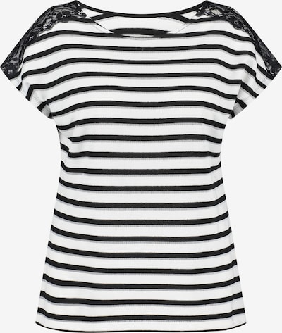 SAMOON T-Shirt in schwarz / weiß, Produktansicht
