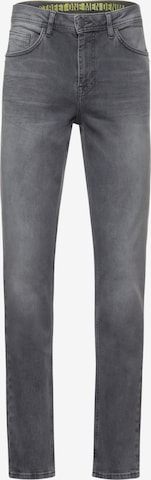 Street One MEN Slim fit Jeans in Grey: front