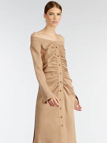 Robe KAN en beige : devant