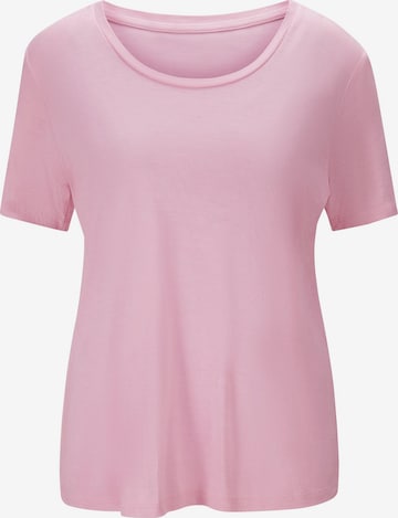 T-shirt heine en rose : devant