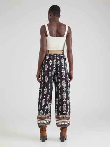 Wide Leg Pantalon 'Ce44cili' Hailys en noir