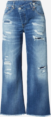 Herrlicher Loosefit Jeans 'Mäze Sailor' in Blauw: voorkant