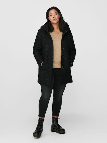 ONLY Carmakoma Between-seasons coat 'NEWSEDONA' in Black