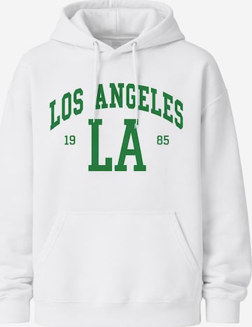 Worldclassca Oversized Sweater in White: front