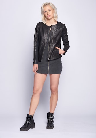 Maze Lederjacke in Schwarz