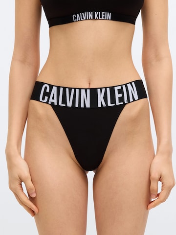 Calvin Klein Underwear Низ бикини в Черный: спереди
