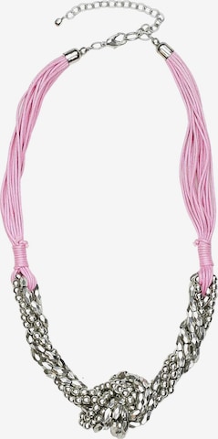 COLLEZIONE ALESSANDRO Necklace 'Hera' in Pink: front
