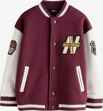 Next Välikausitakki värissä punainen: etupuoli