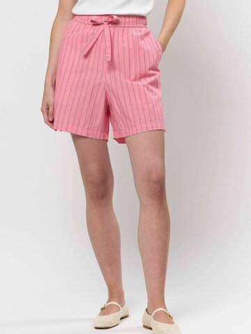 U.S. POLO ASSN. Regular Shorts ' Margo striped ' in Pink