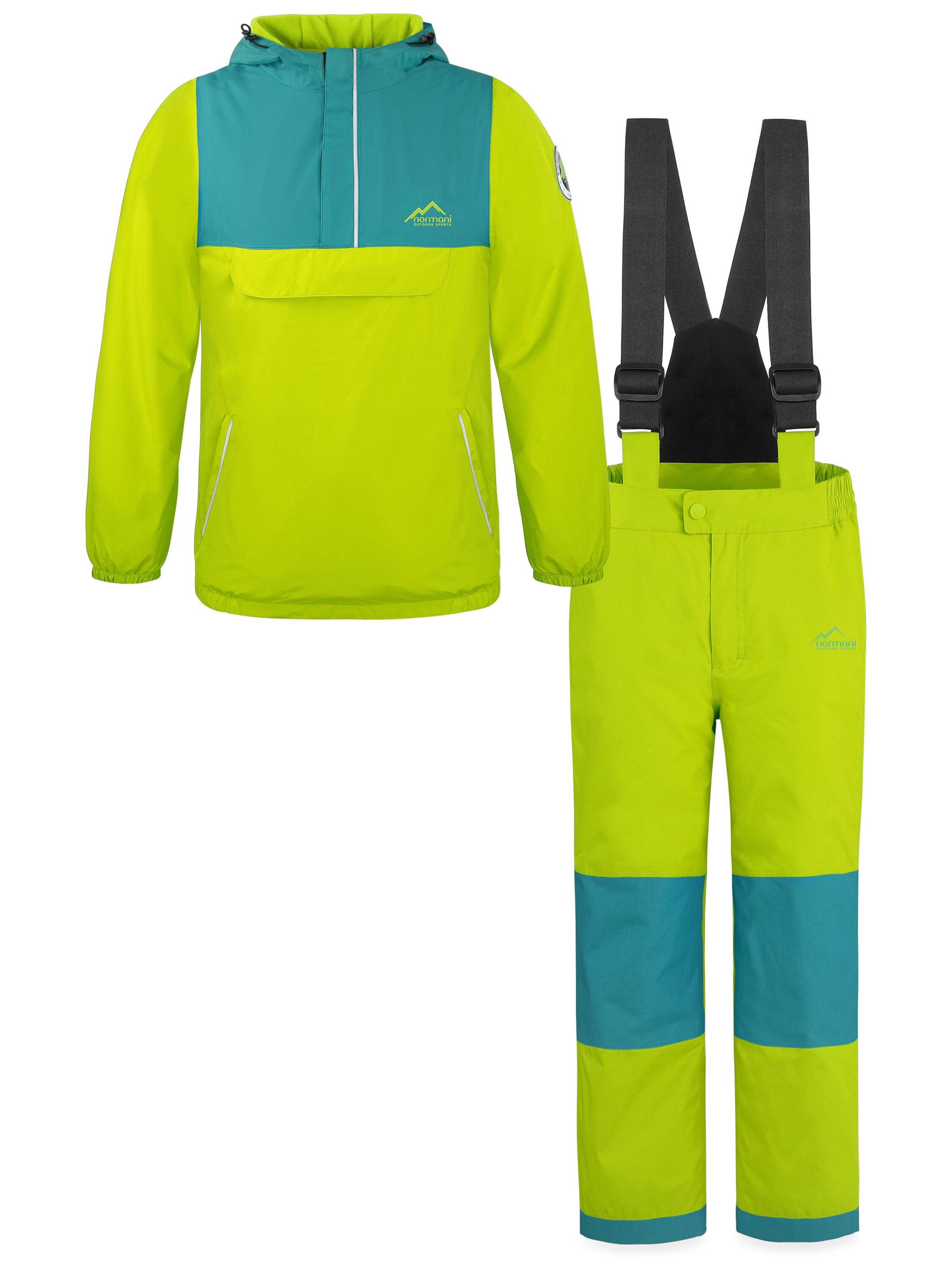 normani Functioneel pak in Groen: voorkant