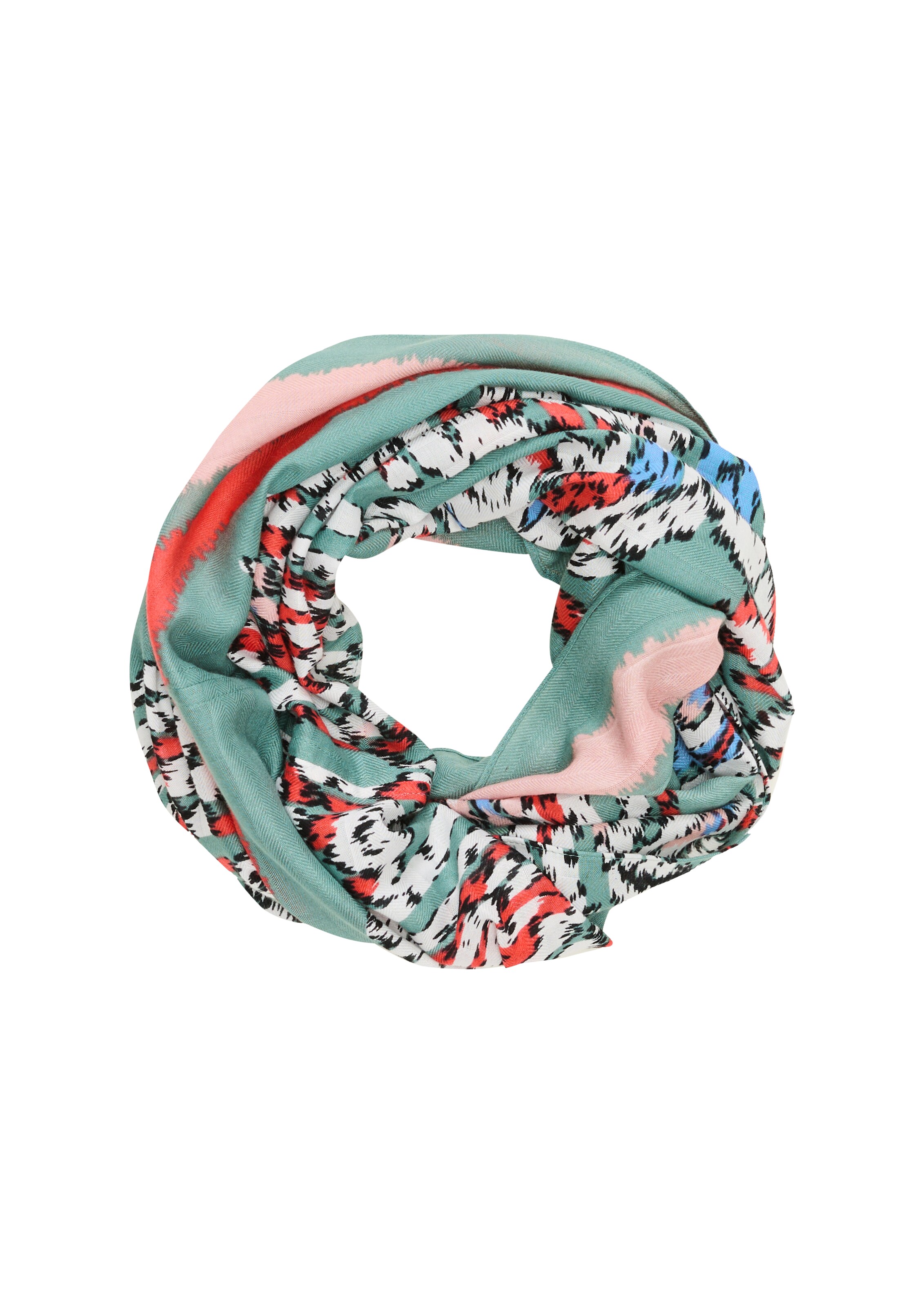 s.Oliver Loop scarf in Green: front
