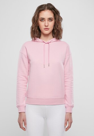 Urban Classics Sweatshirt in Pink: front