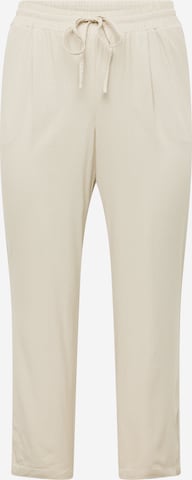 Vero Moda Curve Regular Pants 'JESMILO' in Beige: front