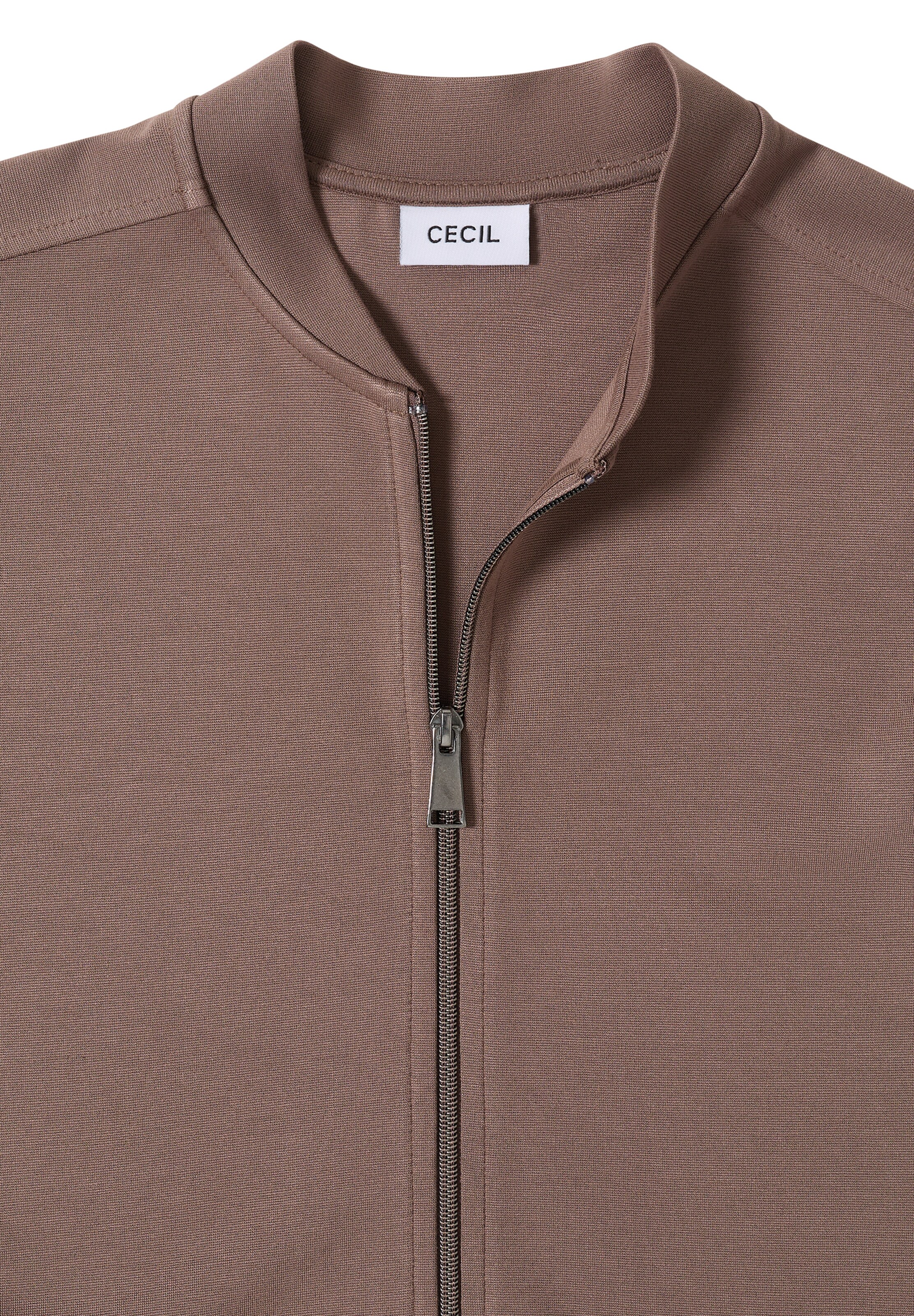 CECIL Sweatjacke in Grau
