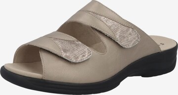 SOLIDUS Pantolette 'Moni' in Braun: Vorderseite