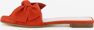 Gianluca Pisati Damen Pantolette Emy in orangerot, Produktansicht