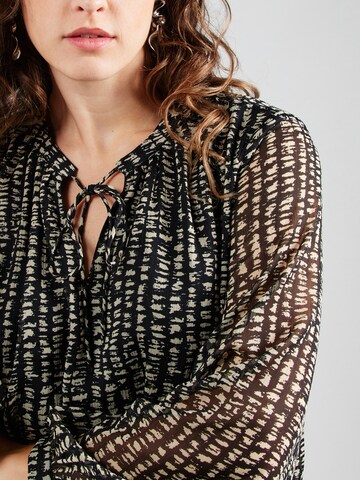 Camicia da donna 'VIFALIA LANA' di EVOKED in nero