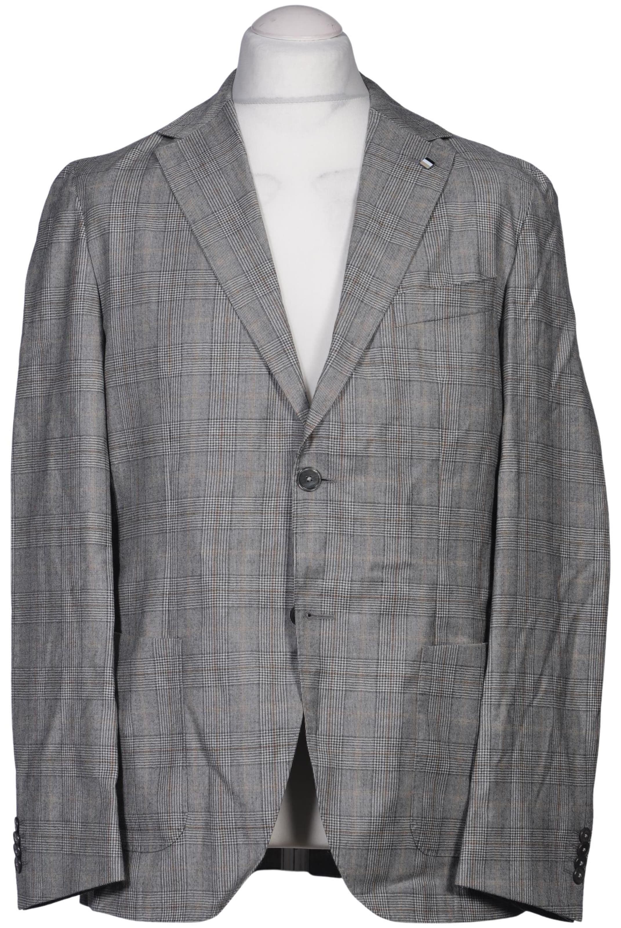 BOSS Suit Jacket in M-L in Grey: front