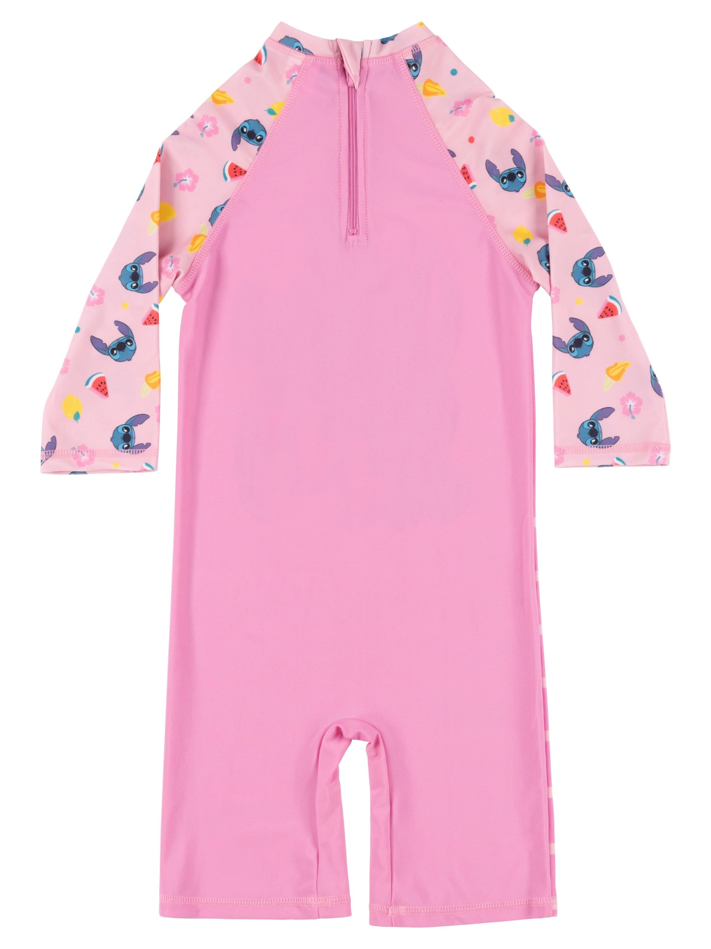 Disney Lilo & Stitch Athletic Swimwear 'UV-Schutz 50' in Pink