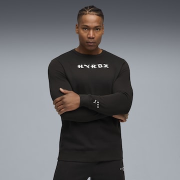 Sweat de sport 'Puma x Hyrox' PUMA en noir : devant