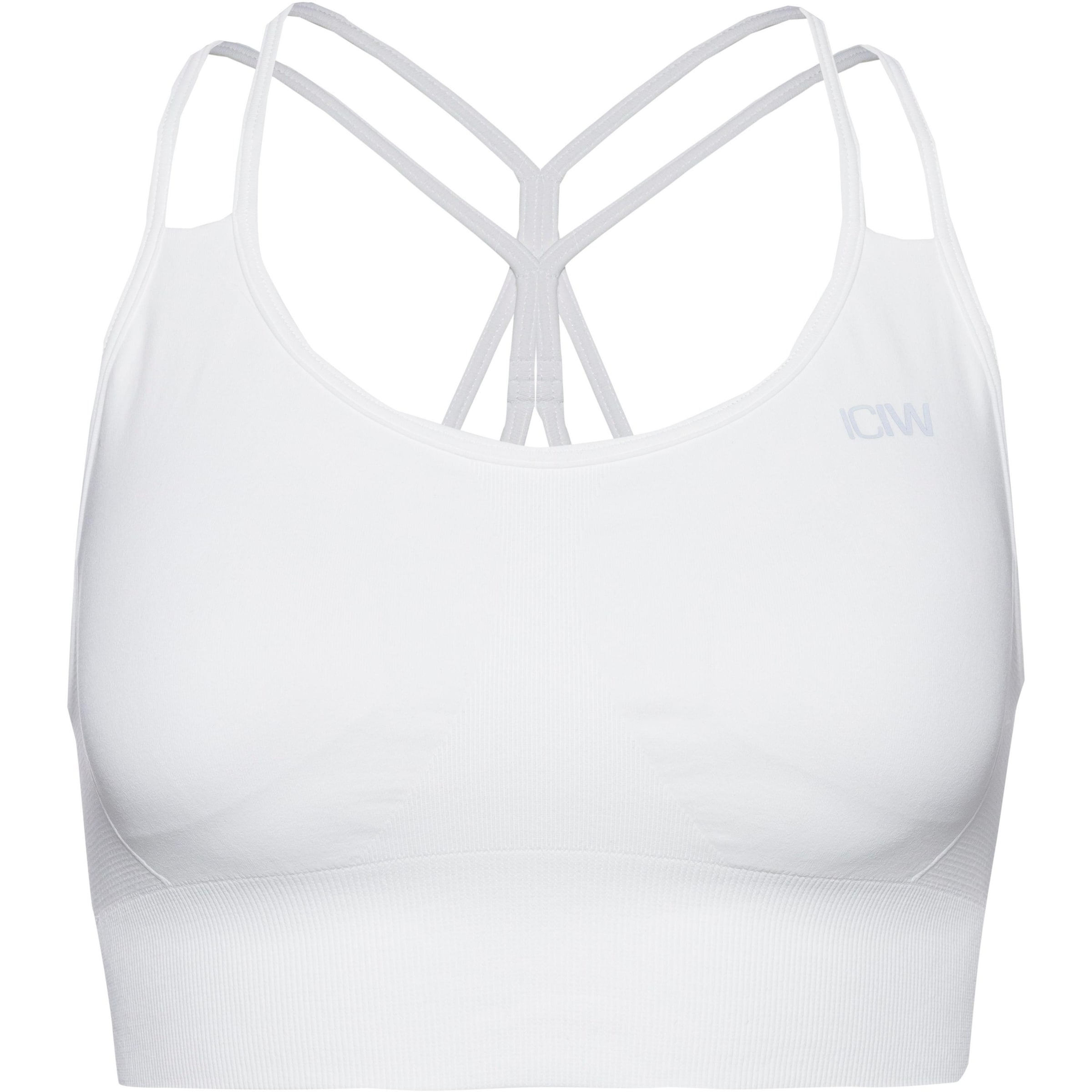 ICANIWILL Sports-BH 'Define' i hvid: forside