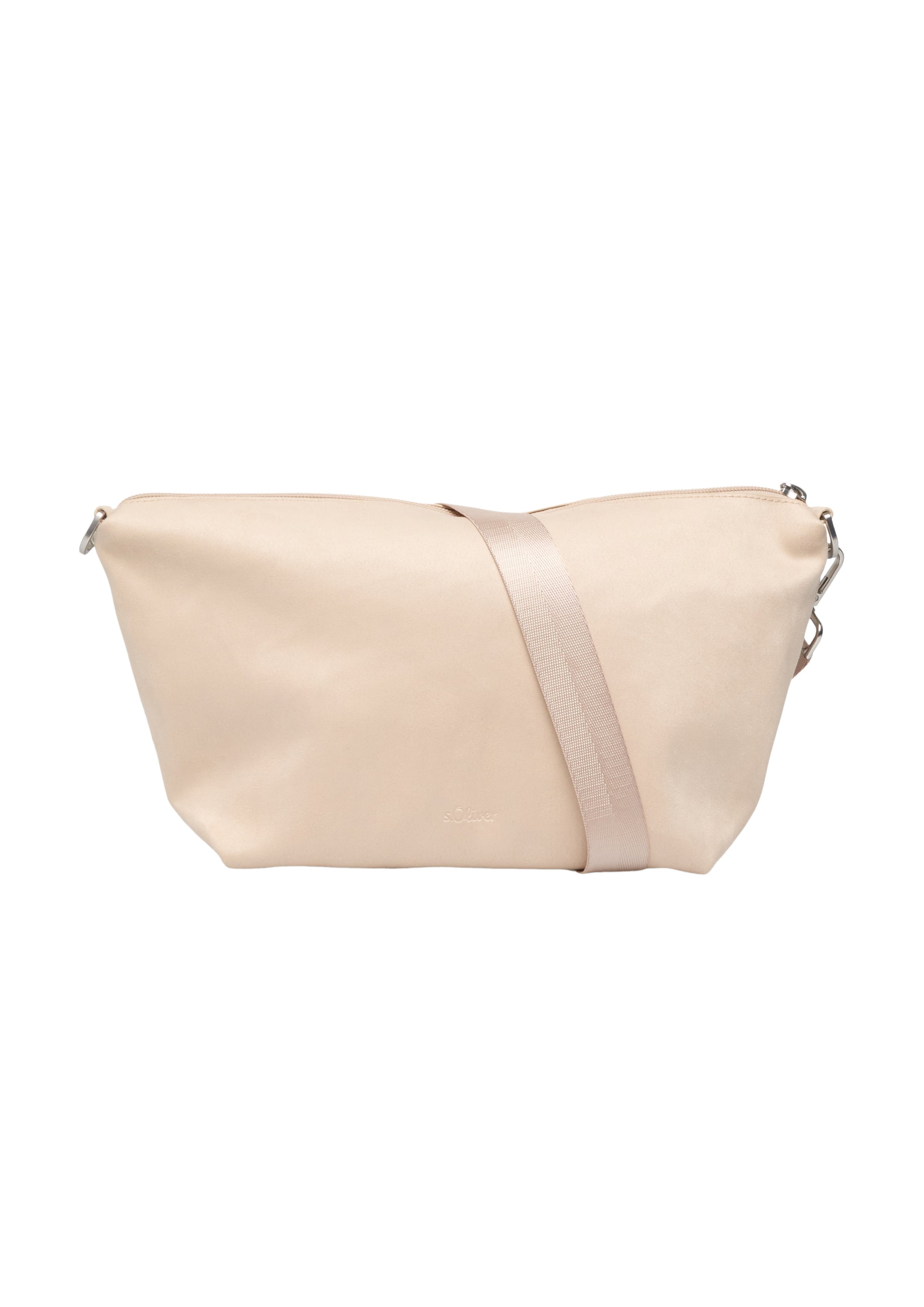 s.Oliver Crossbody Bag in Beige: front