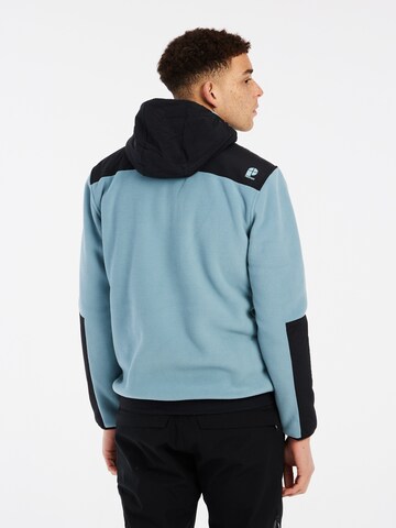 PROTEST Fleece jas 'PRTGRID' in Blauw