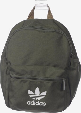 ADIDAS ORIGINALS Backpack in One size in Green: front