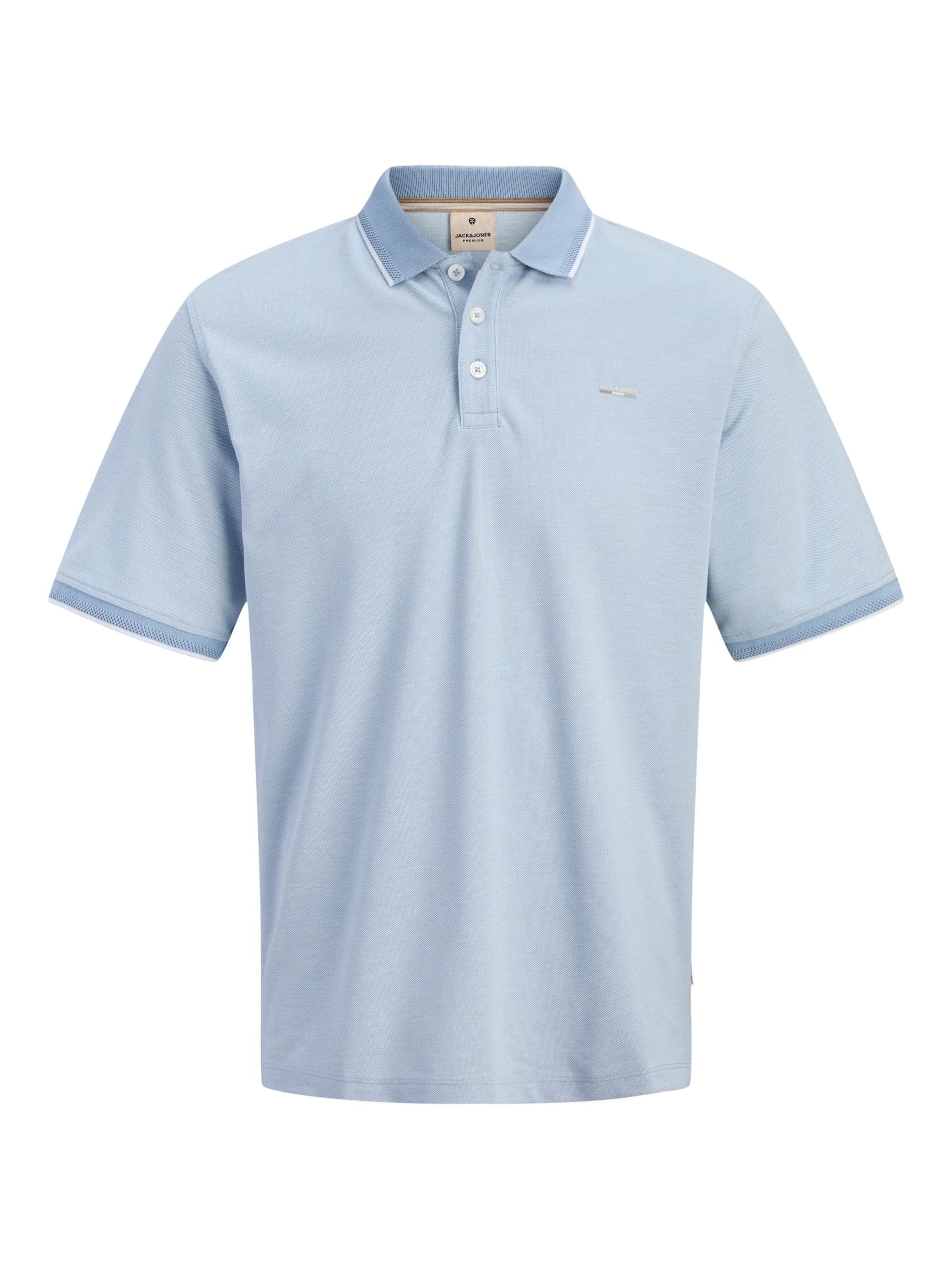 Jack & Jones Plus Shirt in Blue: front