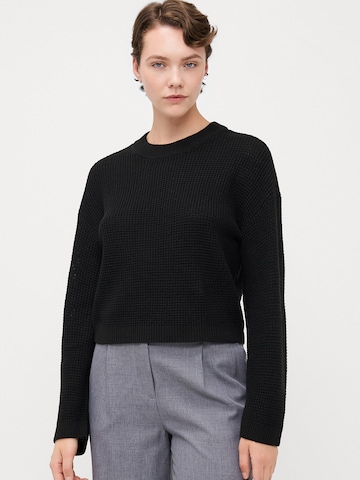 Vero Moda Tall Tröja 'VMSALLY' i svart: framsida