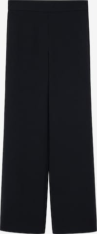 MANGO Normalny krój Spodnie 'Palachin' w kolorze czarny: przód
